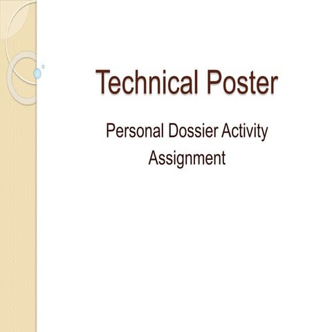 Technical poster