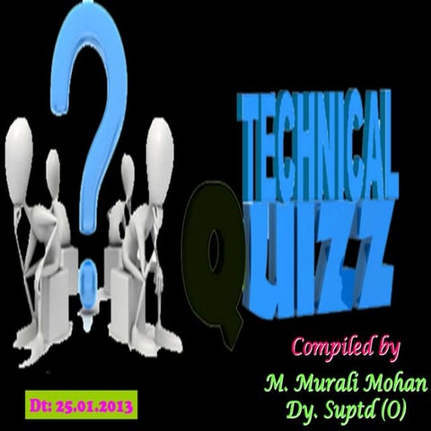 Technical quiz conducted at EDC to Group-III Executives