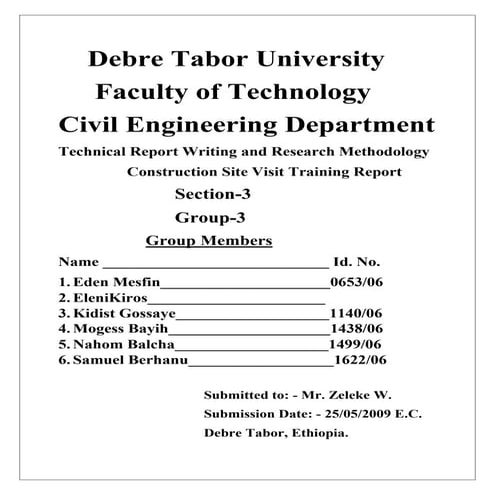 Technical report writing and research methodology course | PDF