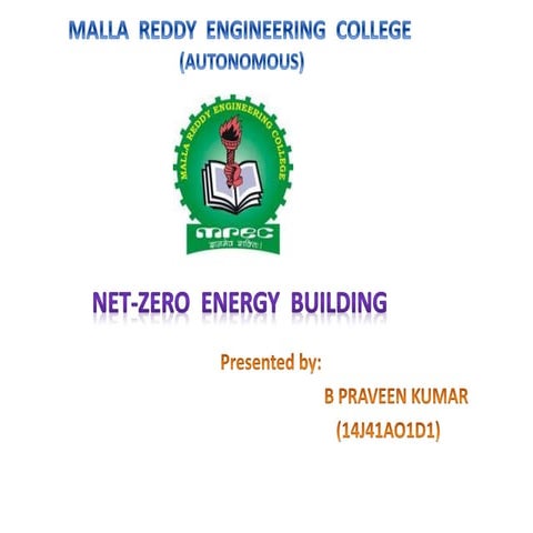 Net zero energy building | PPTX