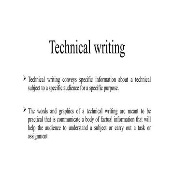 Technical writing.pptx for the basic computer knowledge
