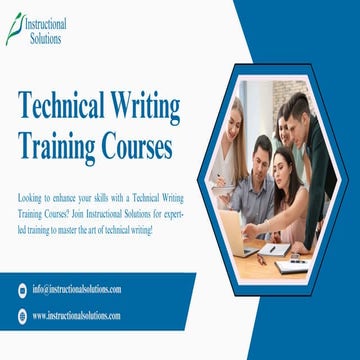 Technical Writing Training Courses | Instructional Solutions | PDF