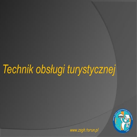 Plan Lekcji Technik Obsługi Turystycznej