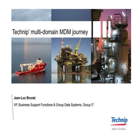Technip Multidomain MDM Journey