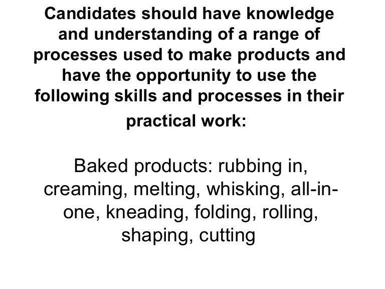 Baking Techniques