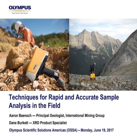Techniques for Rapid and Accurate Sample Analysis in the Field | PDF