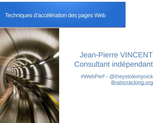 Techniques d'accélération des pages web