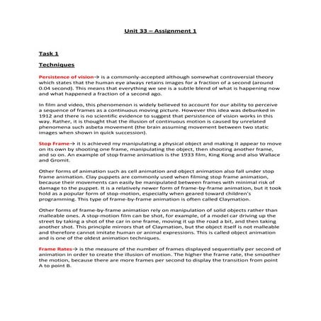 Techniques and pioneers