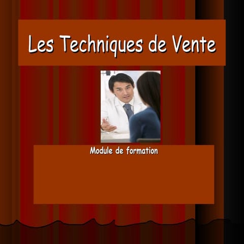 Techniques de vente sur powerpoint