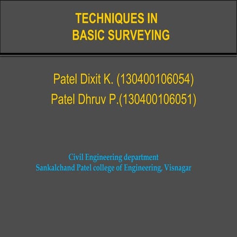 TECHNIQUES IN BASIC SURVEYING.ppt