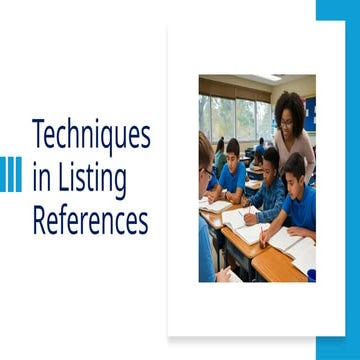Topic: Techniques in Listing References.pptx