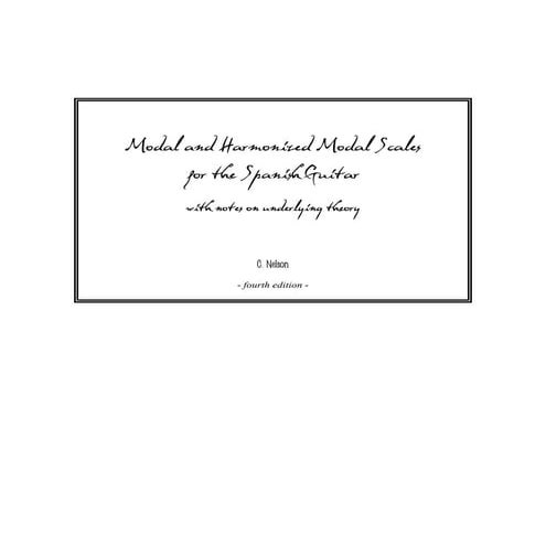 Techniquessongbook scalesforthespanishguitar-140724060732-phpapp02