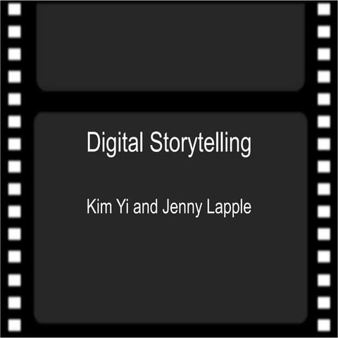 What is Digital Storytelling?