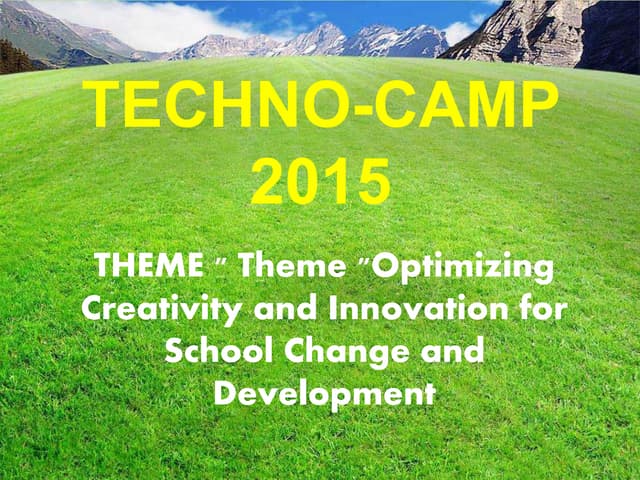 Techno Camp 2015