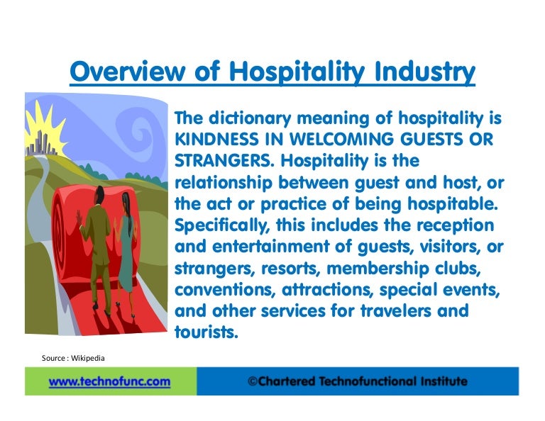 what is in a hotel industry