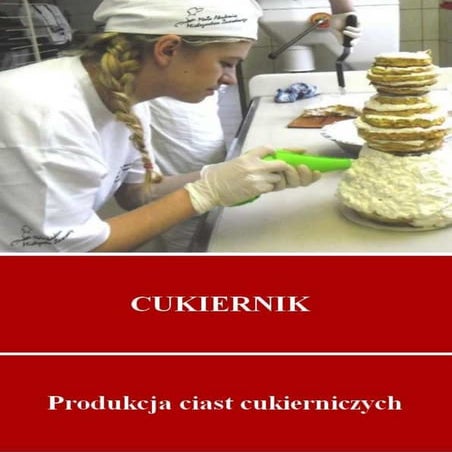 Technologia ciastkarska ciasta cukiernicze