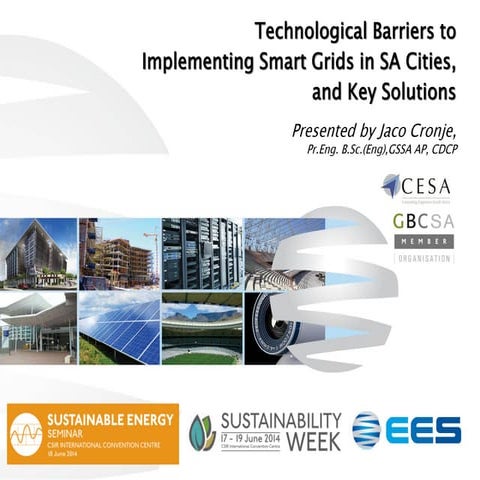 Technological Barriers to Implementing Smart Grids in South African Cities