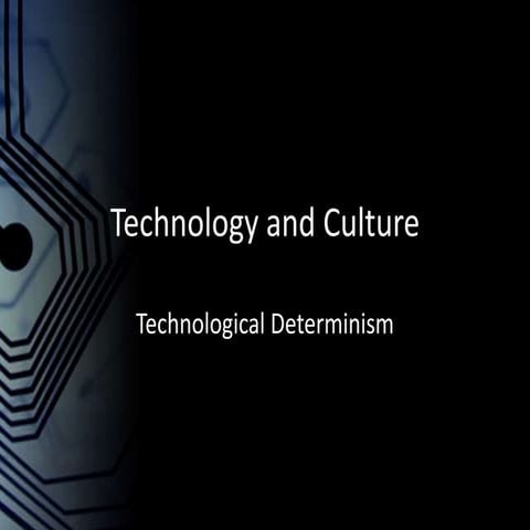 Technological Determinism