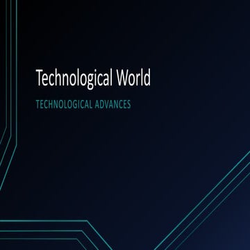 Technological World