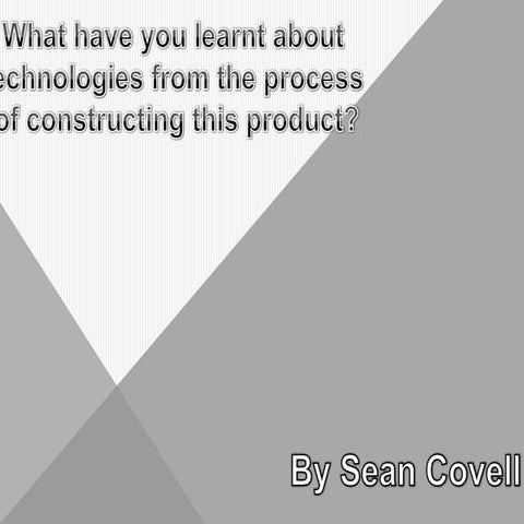 Technologies i have learnt