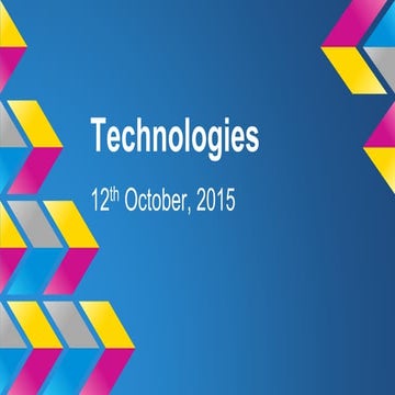 WA Curriculum: Technologies Presentation