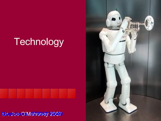 Technology and Organisations
