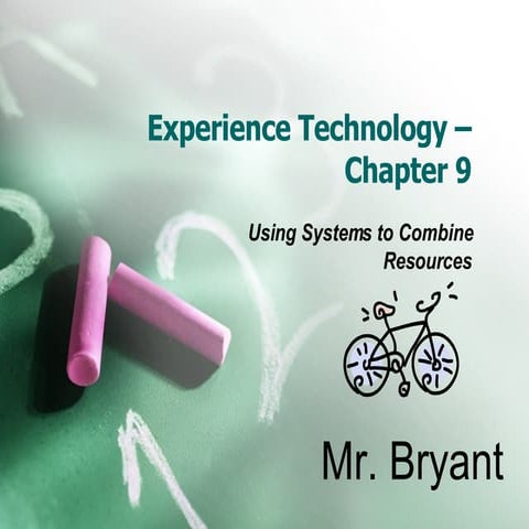 Technology Discovery   Chapter 9