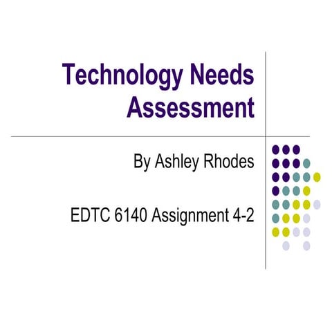 Technology Needs Assessment-Rhodes