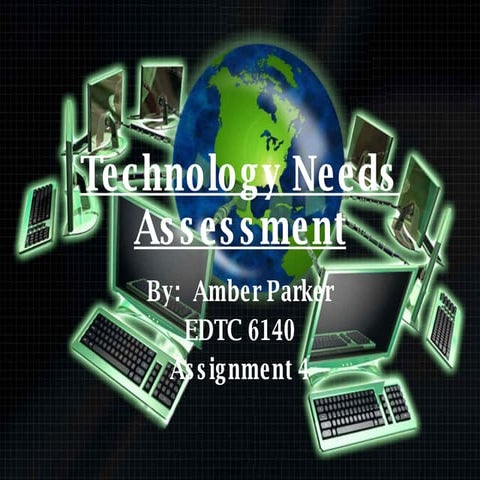 Technology Needs Assessment