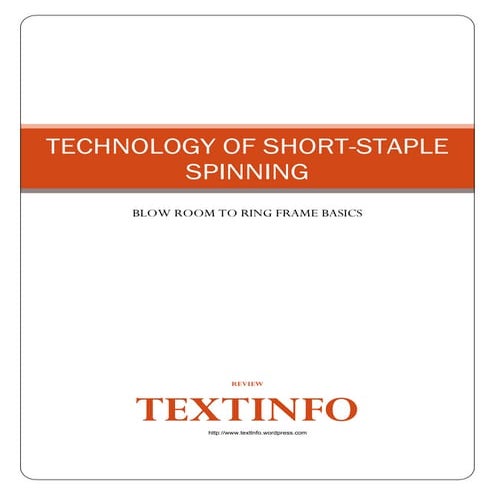 Technology of-short-staple-spinning 2