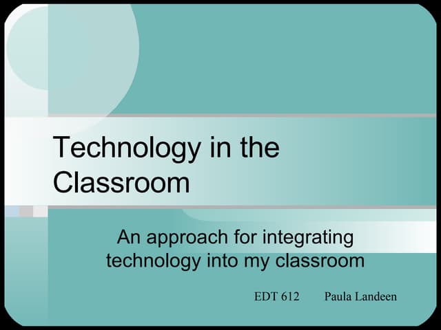 Technology Presentation