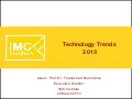 Technology Trends 2013