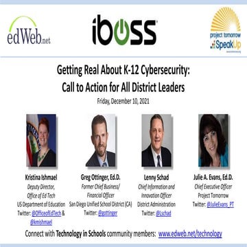 Getting Real About K-12 Cybersecurity