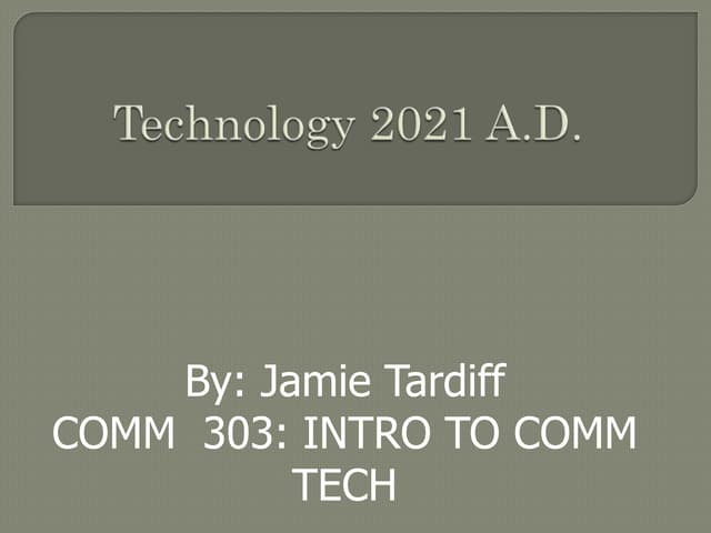 Technology 2021