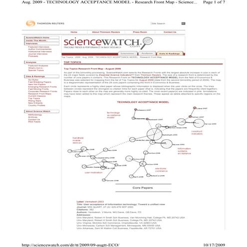 Technology acceptance model