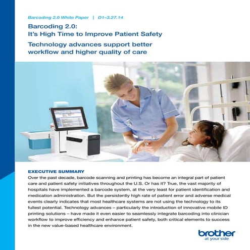 Barcoding 2.0: Improving Patient Safety