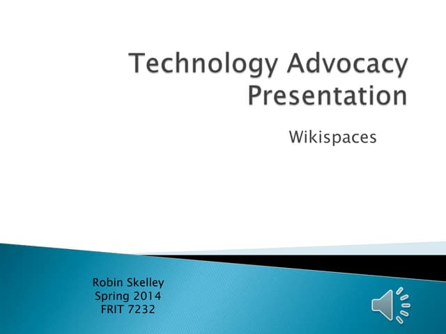 Technology advocacy