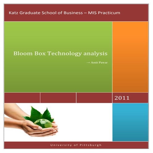 The bloom box | PPTX