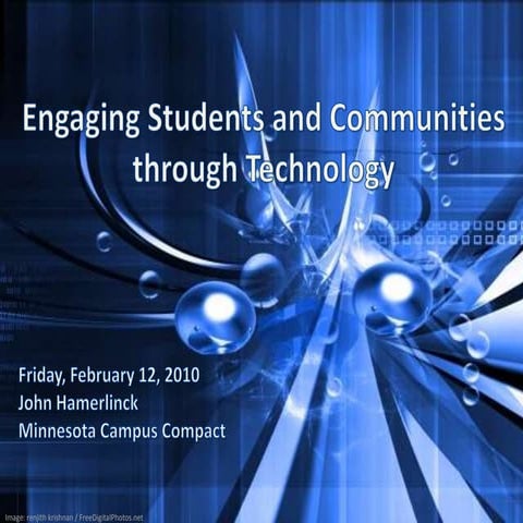 Technology And Civic Engagement