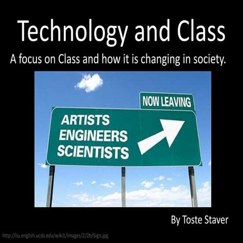 Technology And Class Presentation | PPT