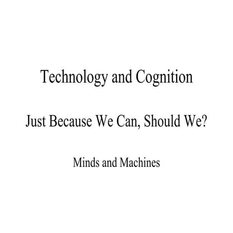 Technology and cognition   situated cognition2013