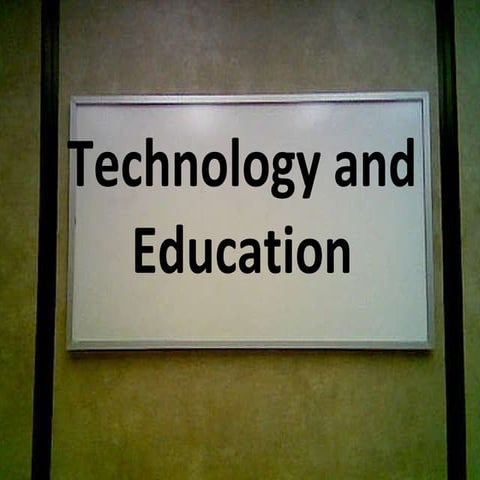 Technology And Education