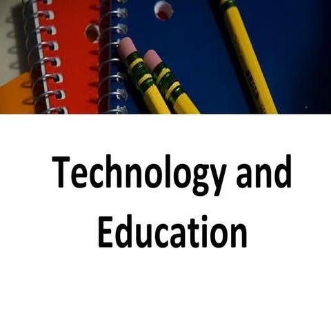 Technology And Education Tech Class