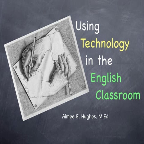 Technology and English presentation