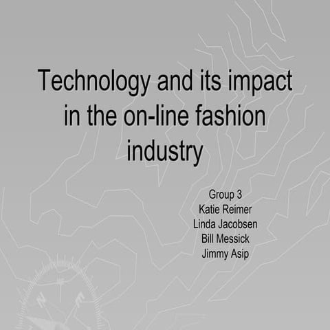 Technology and retailing online1