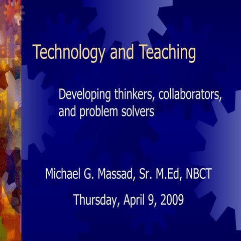 Technology And Teaching