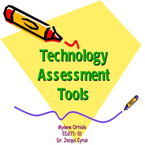 Technology Assessment Tools