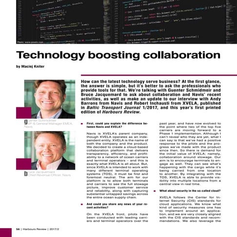 Technology boosting collaboration
