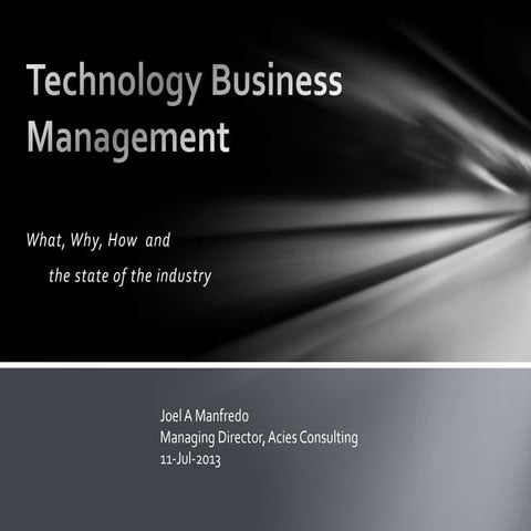 Technology business management_7.13