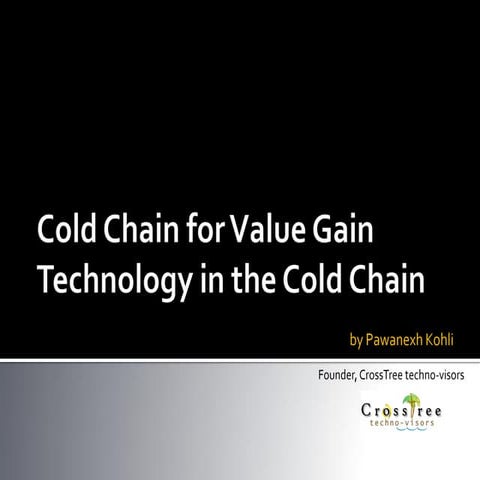 Farm to Fork - A Supply Chain Perspective | PPTX